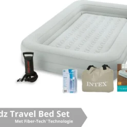 Intex Luchtbed - Kinder Reisbed - 1 Persoons - Slaapgedeelte: B71 X L132 X H10 - Met Reparatieset -Aanbiedingen Kampeer Zen Winkel 1200x903