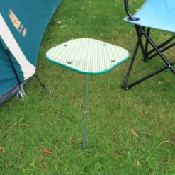 NordFalk Campingtafel 25x25x47 Cm - Aluminium Priktafel / Kampeertafel - Afschroefbare Tafelpoot -Aanbiedingen Kampeer Zen Winkel 1200x911