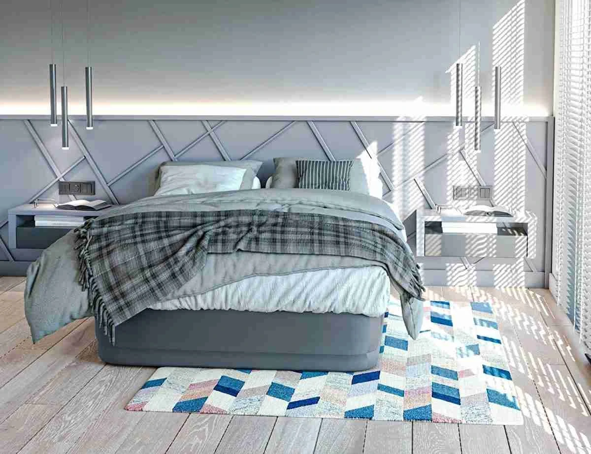 Merkloos Avenli 88030 Hoog Verhoogd Gevlokt Luchtbed | Queensize | Ingebouwde Pompen | Snelle En Gemakkelijke Inflatie 4 Merkloos Avenli 88030 Hoog Verhoogd Gevlokt Luchtbed | Queensize | Ingebouwde Pompen | Snelle En Gemakkelijke Inflatie - Afbeelding 2