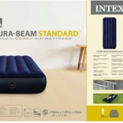 Intex Downy Twin Luchtbed - 1-persoons - 191x76x22 Cm -Aanbiedingen Kampeer Zen Winkel 1200x930 1
