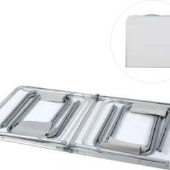 Merkloos Campingtafel - Opklapbaar - 75 X 55 X 70 Cm - Compact - Met Handvat 11 Merkloos Campingtafel - Opklapbaar - 75 X 55 X 70 Cm - Compact - Met Handvat -Aanbiedingen Kampeer Zen Winkel 1200x938 3