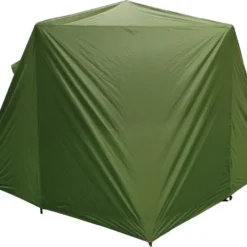 FisherPro Karpertent Met Stormcover – Vistent – Tent - Bescherming Tegen Zon En Wind – 100% Waterdichte Stormhoes – Met Handige Meeneemtas – Ook Geschikt Als Strandtent Of Festivaltent – Extra Veiligheid En Warmte Door Stormcover -Aanbiedingen Kampeer Zen Winkel 1200x953 2