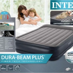 Intex Deluxe Pillow Rest Raised Luchtbed - 2-persoons - 203x152x42 Cm -Aanbiedingen Kampeer Zen Winkel 1200x964