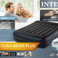 Intex Luchtbed Dura-Beam Plus Pillow Rest Raised Queen 42 Cm -Aanbiedingen Kampeer Zen Winkel 1200x967