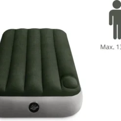 Intex Luchtbed - Downy - Formaat: Cot - B76 X L191 X H25 Cm - Ingebouwde Voetpomp- Met Reparatieset -Aanbiedingen Kampeer Zen Winkel 1200x971