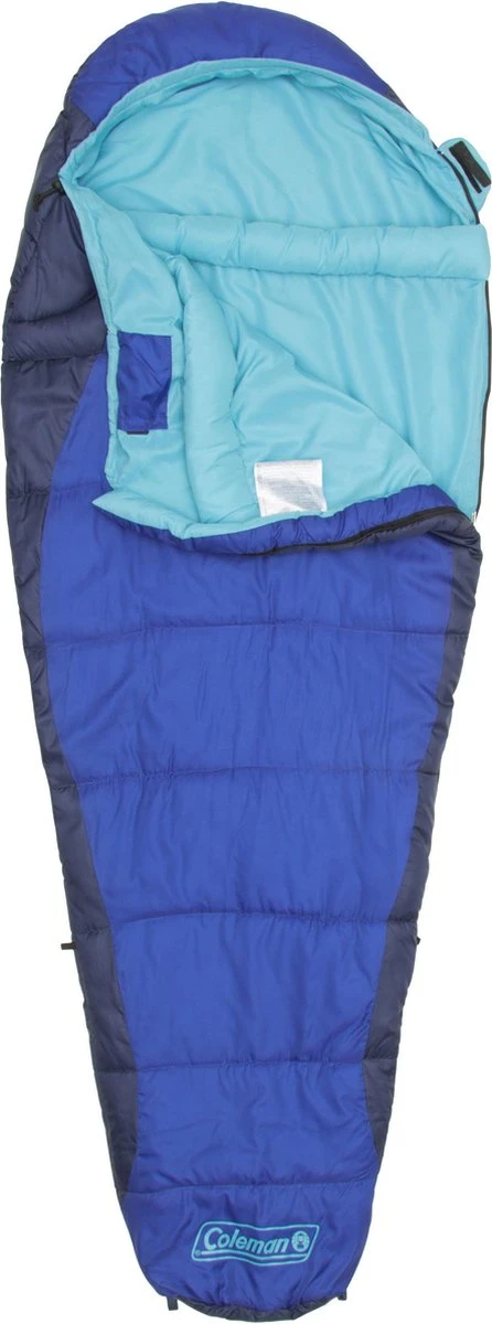 Coleman Fision 100 Mummy Slaapzak - 208 X 81 Cm - Blauw 10 Coleman Fision 100 Mummy Slaapzak - 208 X 81 Cm - Blauw - Afbeelding 8