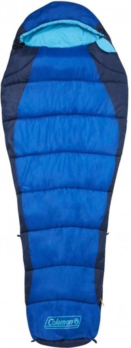 Coleman Fision 100 Mummy Slaapzak - 208 X 81 Cm - Blauw 9 Coleman Fision 100 Mummy Slaapzak - 208 X 81 Cm - Blauw - Afbeelding 7