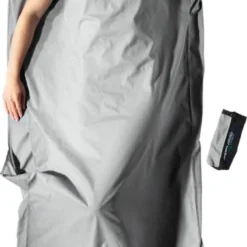 Cocoon Travelsheet InsectShield 100% Katoen - Safari Grey -Aanbiedingen Kampeer Zen Winkel 471x1200 4