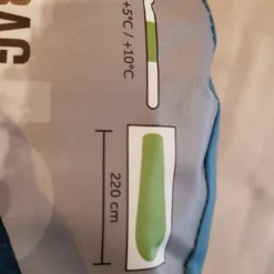 Max Ranger - XL Mummieslaapzak Blauw 220 X 80 Cm - Extra Grote Mummieslaapzak - XL Mummie Slaapzak Blauw -Aanbiedingen Kampeer Zen Winkel 674x1200 6