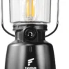 Favour L0818 Retro Camping Lamp Oplaadbaar LED, 320 Lumen, IP64 Waterdicht, Draagbare Kampeerlamp, Tentlamp, Acculamp, Traploos Dimbare Lamp Incl. Kaarslicht-modus, Zwart -Aanbiedingen Kampeer Zen Winkel 688x1200