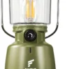 Favour L0818 Retro Camping Lamp Oplaadbaar LED, 320 Lumen, IP64 Waterdicht, Draagbare Kampeerlamp, Tentlamp, Acculamp, Traploos Dimbare Lamp Incl. Kaarslicht-modus, Groen -Aanbiedingen Kampeer Zen Winkel 701x1200
