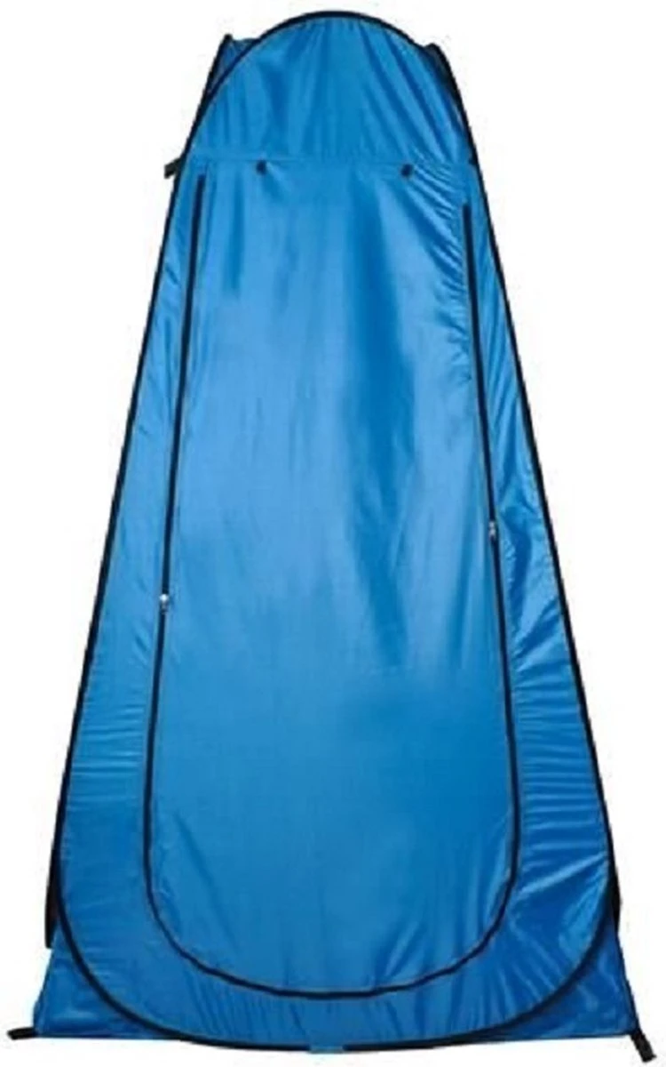 Merkloos 4 In 1 Pop-up Douchetent Voor Omkleden, Douchen, Toilet En Opslag - 1 Persoons Tent - Camping Douche En Omkleedtent - Inclusief Haringen En Draagtas - 190 X 110 X 110 Cm Blauw 8 Merkloos 4 In 1 Pop-up Douchetent Voor Omkleden, Douchen, Toilet En Opslag - 1 Persoons Tent - Camping Douche En Omkleedtent - Inclusief Haringen En Draagtas - 190 X 110 X 110 Cm Blauw - Afbeelding 6