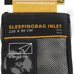 Travelsafe Microfiber Inlet - Deken - 1pers. - White Natural