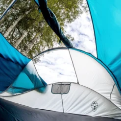 Coleman Galiano 4 Pop-up Tent - 4-Persoons - Blauw/Wit -Aanbiedingen Kampeer Zen Winkel 800x1200 24