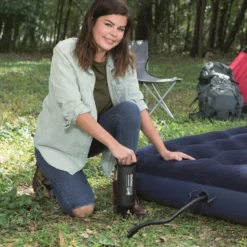 Pavillo Luchtbed - 2-Persoons - Blauw - 191x137x22cm -Aanbiedingen Kampeer Zen Winkel 800x1200