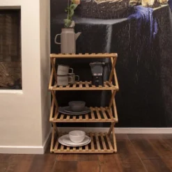 Bo-Camp - Urban Outdoor Collection - Legkast - Fitzroy - L - Bamboe -Aanbiedingen Kampeer Zen Winkel 809x1200