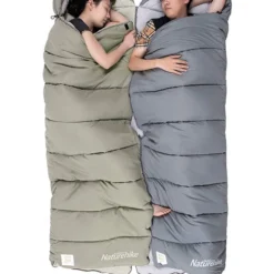 Naturehike® Slaapzak Katoen - 6 Tot 1 Graden - Slaapzakken Volwassenen - 220*80cm - 4 Seizoenen Slaapzak Lente, Zomer, Herfst & Winter - Lichtgewicht & Waterdicht -Aanbiedingen Kampeer Zen Winkel 813x1200