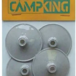 Campking Regenkapje 50 Mm Kunststof Zak 4 Stuks