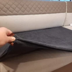 Bankhoes Voor Camper / Mobilhome / Caravan Carré Stretch Badstofhoes Per Stuk Kleur Antraciet Universeel Model -Aanbiedingen Kampeer Zen Winkel 900x1200 18