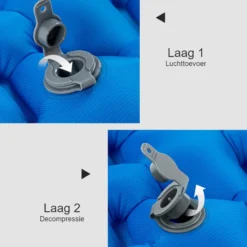 Hikr® Luchtbed - Slaapmat - Opblaasbaar Matras - Lichtgewicht - Outdoor - Camping - Hiking & Wandelen -Aanbiedingen Kampeer Zen Winkel 917x1200