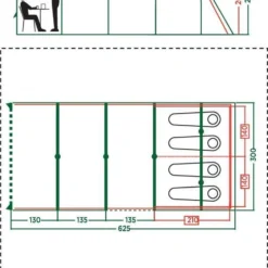 Coleman Vail 4L Tunneltent - Familie Tent - 4-Persoons - Grijs/Groen 25 Coleman Vail 4L Tunneltent - Familie Tent - 4-Persoons - Grijs/Groen -Aanbiedingen Kampeer Zen Winkel 920x1200 3