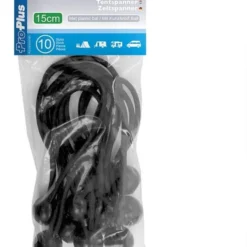 ProPlus 365644 Tentspannerset Zeltspanner-Set 10 Stück - Elastisch 15cm Mit Kunststoffball 10 Stuk(s) -Aanbiedingen Kampeer Zen Winkel 926x1200