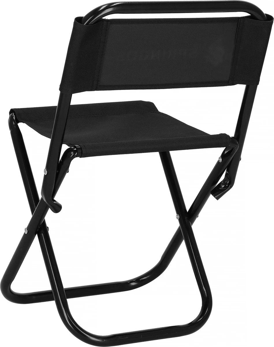 Springos Campingstoel | Kampeerstoel | Vouwstoel | Klapstoel | Zwart 6 Springos Campingstoel | Kampeerstoel | Vouwstoel | Klapstoel | Zwart - Afbeelding 4