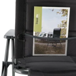 Travellife Barletta Comfort Stoel Antraciet / Donkergrijs -Aanbiedingen Kampeer Zen Winkel 960x1200
