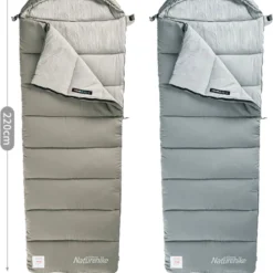 Naturehike® Slaapzak Katoen - 6 Tot 1 Graden - Slaapzakken Volwassenen - 220*80cm - 4 Seizoenen Slaapzak Lente, Zomer, Herfst & Winter - Lichtgewicht & Waterdicht -Aanbiedingen Kampeer Zen Winkel 963x1200
